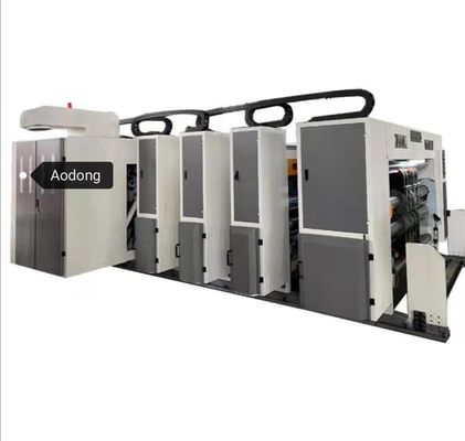 कार्टन फ्लेक्सो प्रिंटिंग स्लेटिंग कटिंग मशीन 200 मोहरे / मिन स्टैकर के साथ