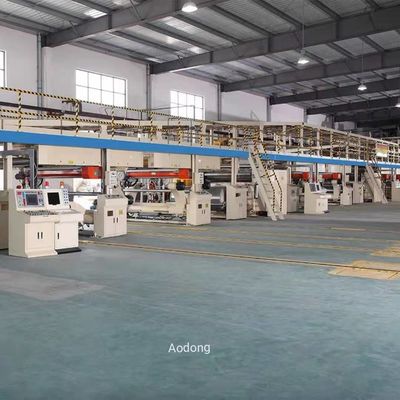 3/5 / 7ply गत्ते का डिब्बा बॉक्स नालीदार गत्ता पेपरबोर्ड पैकिंग उत्पादन लाइन मशीन है