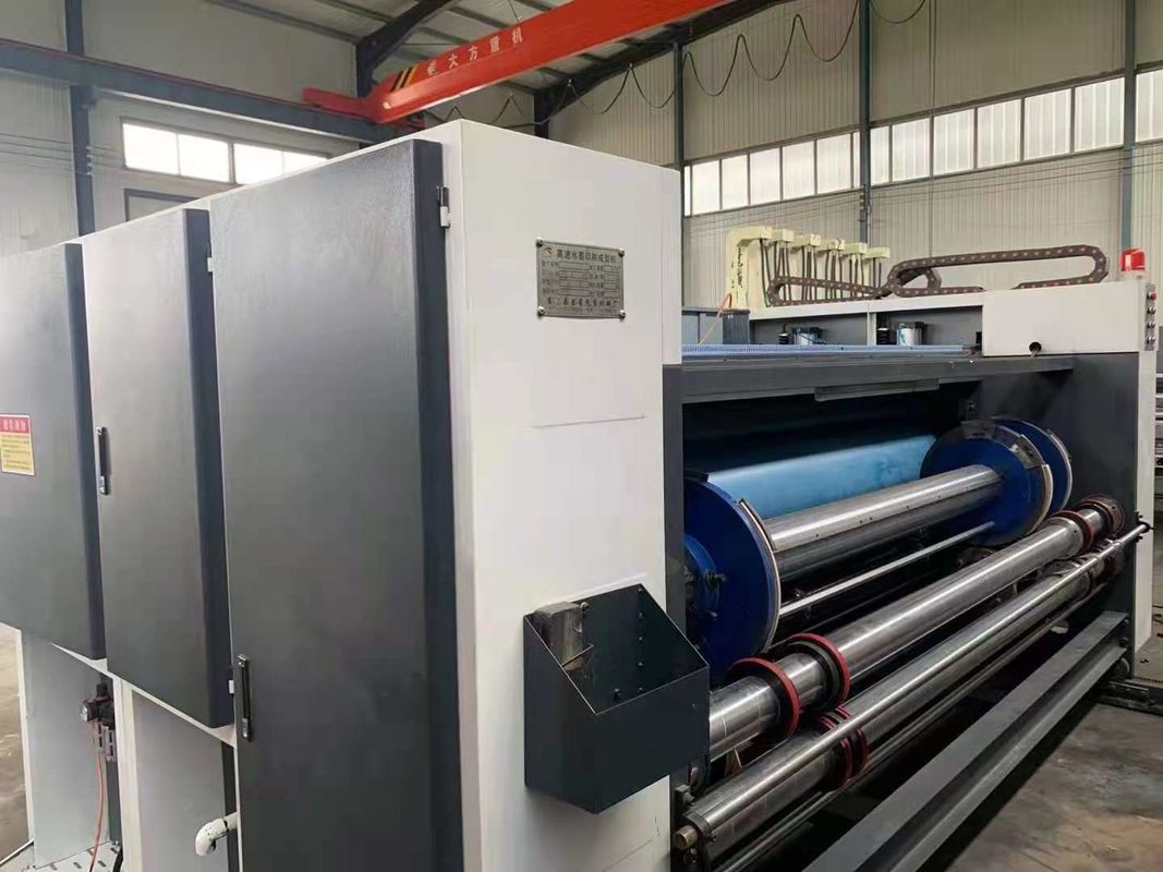फास्ट स्पीड टू कलर 440V फ्लेक्सो प्रिंटर स्लॉटर डाई कटर